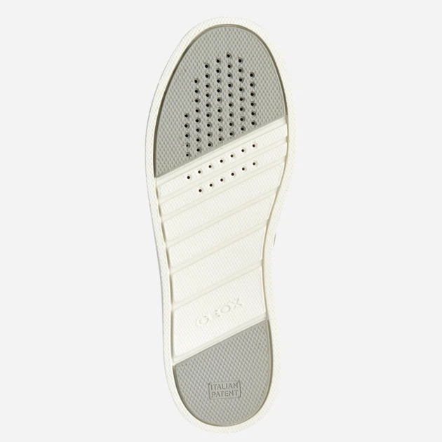 Жіночі кеди жіночі Geox D35QXB085Y2-C0232 41 (7.5UK) 26.7 см Білі/Золотисті (8056206039520) - зображення 6