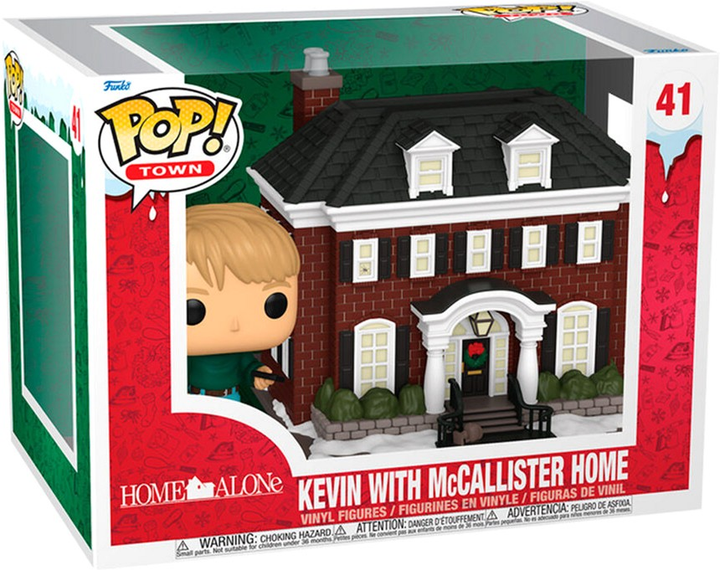 Figurka z akcesoriami Funko Pop! Town Home Alone Kevin with McCallister Home (889698800426) - obraz 1