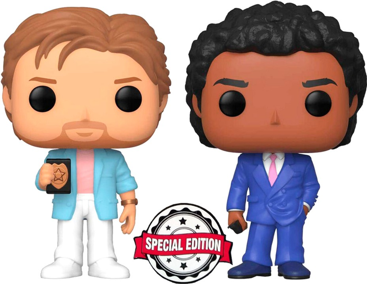 Zestaw figurek Funko Pop! Miami Vice Crockett and Tubbs Exclusive 2 szt 9 cm (889698450300) - obraz 2