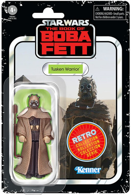 Figurka Hasbro Star Wars The Book of Boba Fett Retro Tusken Warrior 9.5 cm (5010996183330) - obraz 1