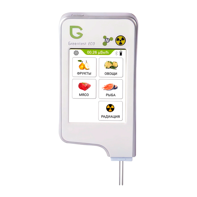 Нитратомер greentest eco 4f экотестер нитрат тестер измеритель прибор для измерения нитратов дозиметр в одном приборе нитрат тестеры (Green4F) - изображение 10