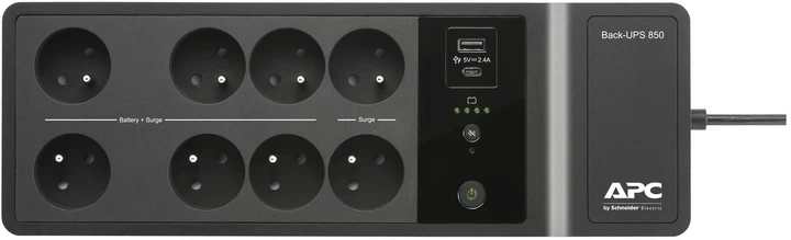 UPS APC Back UPS 850VA/520W (BE850G2-CP) - obraz 4