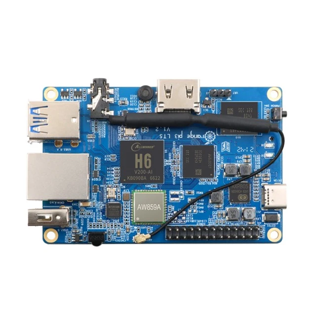 Одноплатный компьютер Orange Pi 3 LTS 2Gb/8GB EMMC Flash - изображение 2