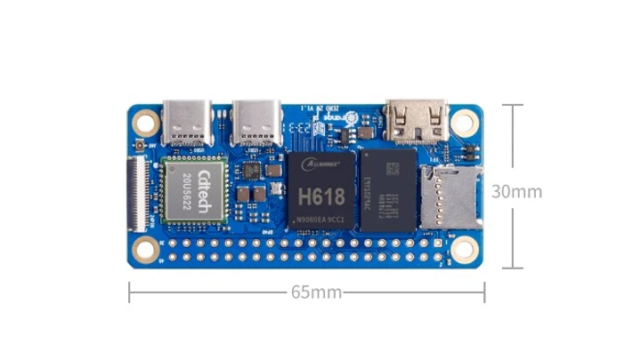 Миникомпьютер Orange Pi Zero 2W 4GB - изображение 3