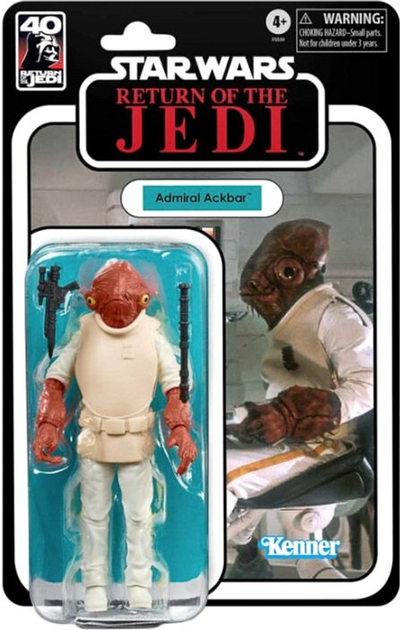 Figurka Hasbro Star Wars Return of the Jedi 40th Anniversary Admiral Ackbar 15 cm (5010994161842) - obraz 1