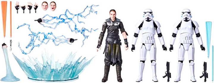 Zestaw figurek Hasbro Star Wars The Force Unleashed Starkiller & Stormtroopers 15 cm (195166236742) - obraz 2