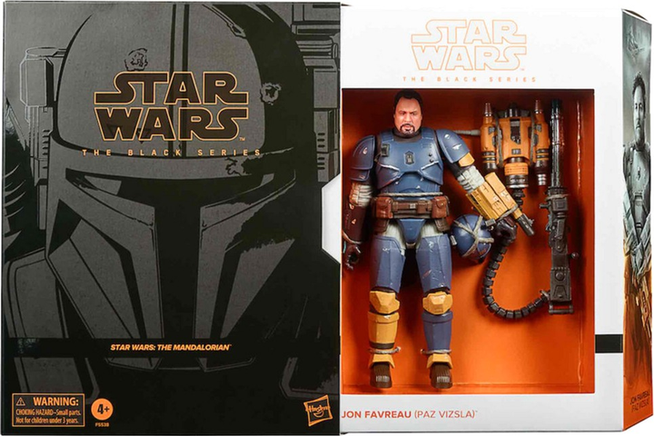 Figurka z akcesoriami Hasbro Star Wars The Black Series The Mandalorian Jon Favreau 15 cm (5010994144944) - obraz 1