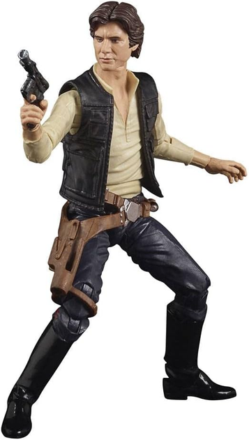 Фігурка з аксесуарами Hasbro Star Wars Black Series Power of the Force Han Solo 15 см (5010993899708) - зображення 1