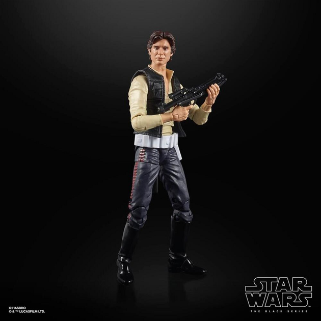 Фігурка з аксесуарами Hasbro Star Wars Black Series Power of the Force Han Solo 15 см (5010993899708) - зображення 2