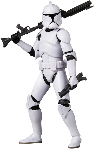 Фігурка з аксесуарами Hasbro Star Wars Black Series Attack of Clones Phase I Clone Trooper 15 см (5010996227478) - зображення 2