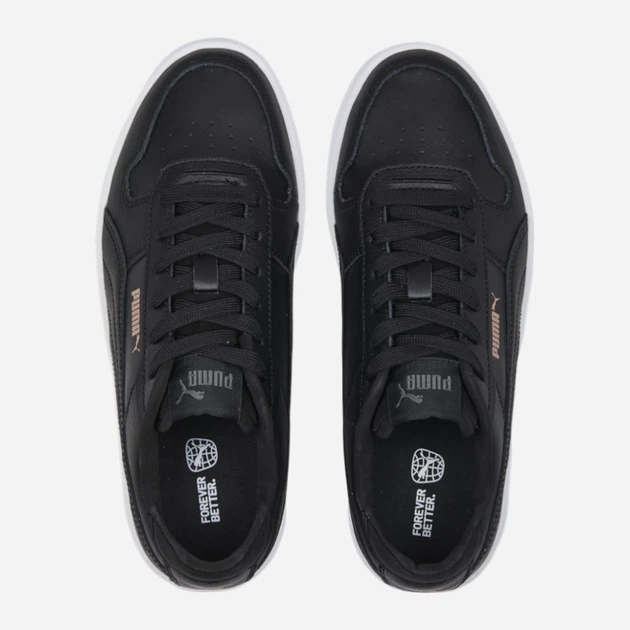 Жіночі кеди низькі Puma Carina Street 389390-02 37.5 Чорні (4065452472931) - зображення 4