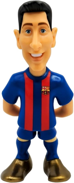 Figurka Minix FC Barcelona Robert Lewandowski (8436605112015) - obraz 1