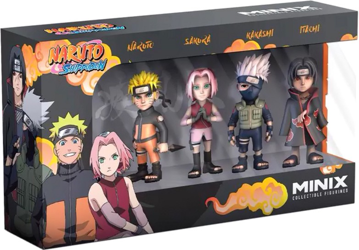 Zestaw figurek Minix Naruto Shippuden 4 szt (8436605114811) - obraz 1