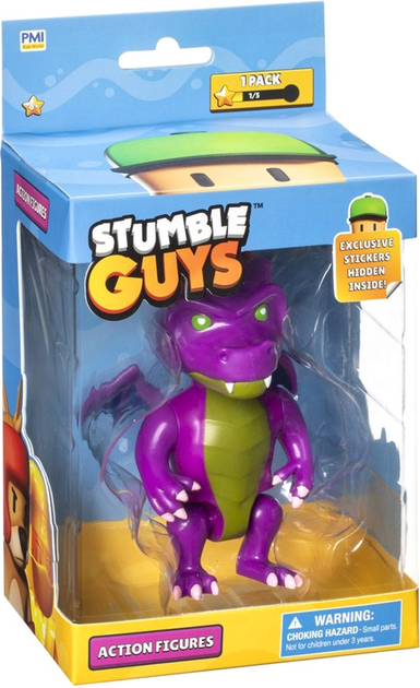 Figurka Superbuzz Stumble guys Dusk Drago (7290120513754) - obraz 1