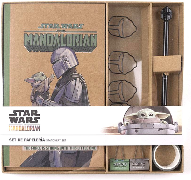 Zestaw piśmienniczy Cerda Star Wars The Mandalorian Yoda (8445484121681) - obraz 1