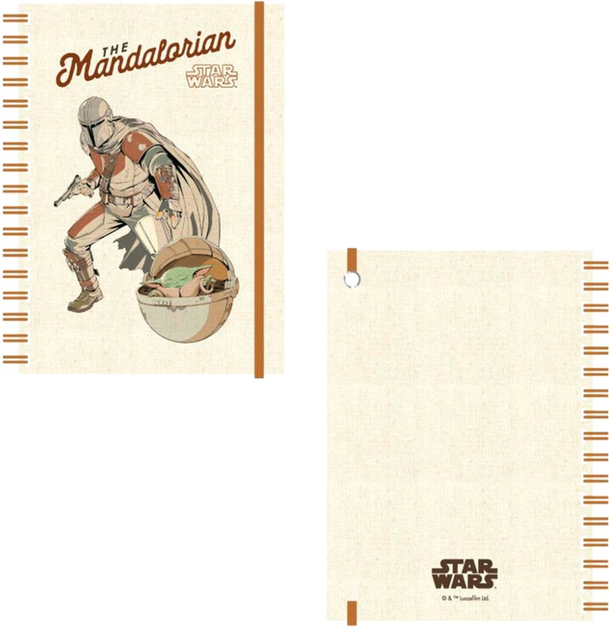 Канцелярський набір Cerda Star Wars The Mandalorian Yoda Mandalorian and Grogu (8427934487592) - зображення 5