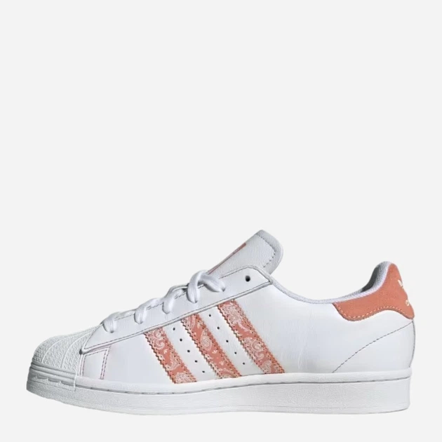 Sneakersy damskie do kostki adidas Originals Superstar W IE3007 37.5 (4.5UK) Biały/Brzoskwiniowy (4066765897947) - obraz 3