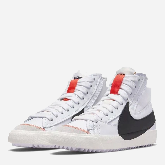 Жіночі кеди високі Nike Blazer Mid 77 DQ1471-100 36.5 (6US) 23 см White/Black-White-Sail (195866296930) - зображення 5