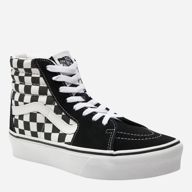 Tenisówki damskie na platformie za kostkę Vans Sk8-Hi VN0A3TKNQXH1 41 (10US) 26.5 cm Czarny/Biały (190849926699) - obraz 2