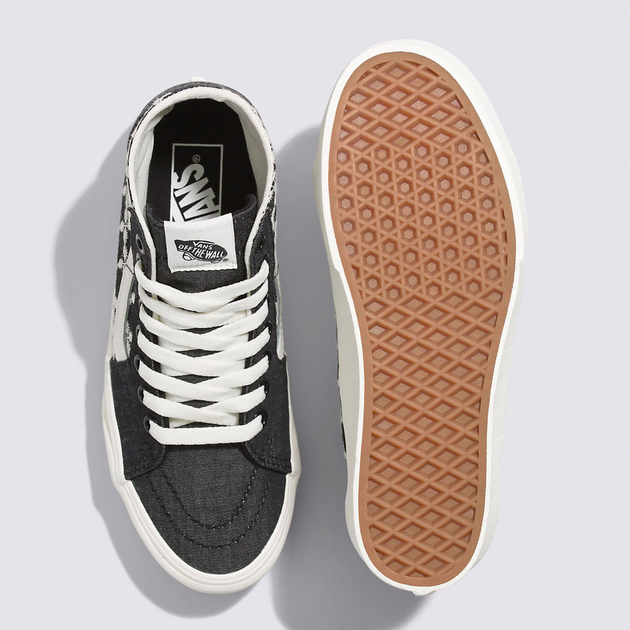 Жіночі кеди високі Vans Sk8-Hi VN0A5JMKBMA1 40 (9US) 25.5 см Чорні (196571310188) - зображення 3