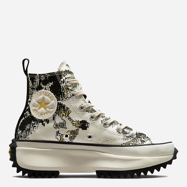 Жіночі кеди високі Converse Run Star Hike 171399C 37 (4.5US) 22.5 см Бежевий/Чорний (194433095990) - зображення 3