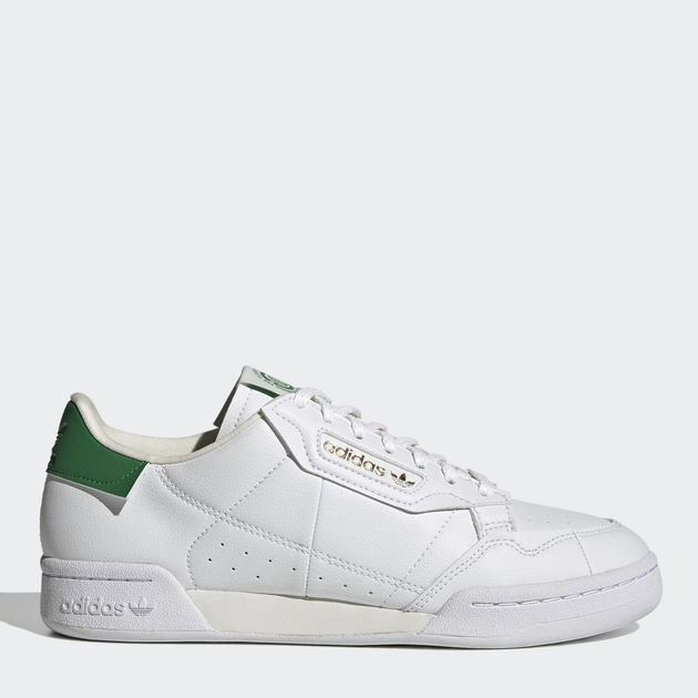 Жіночі кеди низькі adidas Originals Continental 80 FY5468 40.5 (7UK) 25.5 см Білий/Зелений (4064036367311) - зображення 1