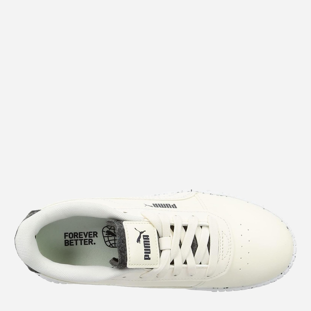 Sneakersy damskie Puma Carina 2.0 38665902 38.5 (5.5UK) 24.5 cm Biały/Jasnożółte (4065449591812) - obraz 7