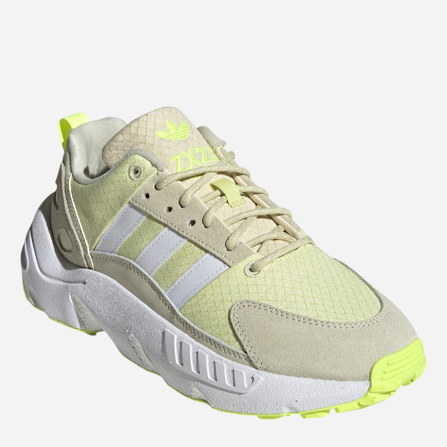 Buty sportowe damskie na platformie do kostki adidas Originals Zx 22 Boost GW8317 38.5 (5.5UK) 24 cm Zielony/Beżowy (4065418170987) - obraz 2