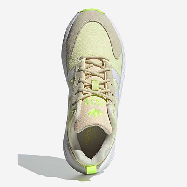 Buty sportowe damskie adidas Originals Zx 22 Boost GW8317 39.5 (6UK) 24.5 cm Zielony/Beżowy (4065418170963) - obraz 4