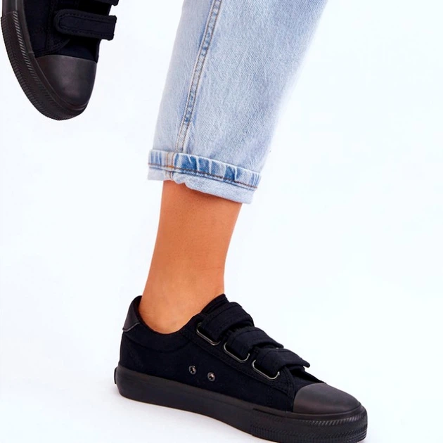 Жіночі кеди низькі Big Star LL274A204 41 Чорні (5900714652647) - зображення 6