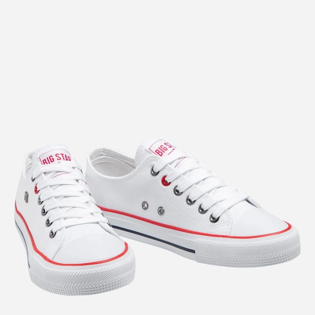 Жіночі кеди низькі Big Star T274022 36 Білі (5900714167967) - зображення 7