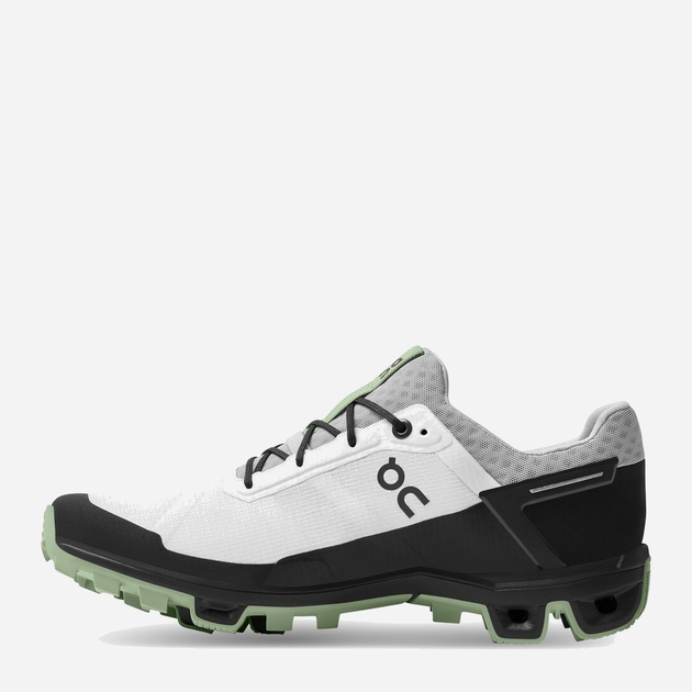 Buty do biegania damskie On Running Cloudventure Peak 2 3499001 39 (6UK) 25 cm Biały/Czarny (7630440656210) - obraz 3