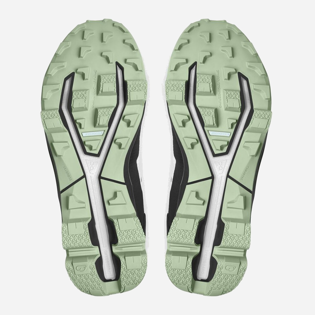 Buty do biegania damskie On Running Cloudventure Peak 2 3499001 38 (5UK) 24 cm Biały/Czarny (7630440656197) - obraz 6