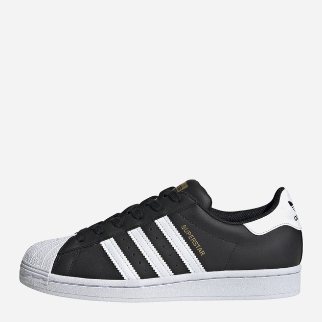 Sneakersy damskie skórzane adidas Originals Superstar W FV3286 36.5 (UK 4) Czarne (4062056831782) - obraz 3