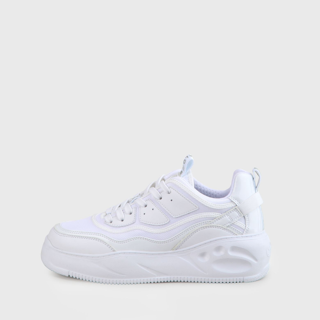 Sneakersy damskie na wysokiej platformie Buffalo Calzature 1630465 38 Białe (4061516302534) - obraz 4