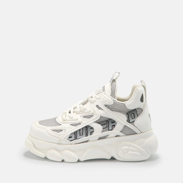 Sneakersy damskie na wysokiej platformie Buffalo Calzature 1630564 39 Białe (4061516426094) - obraz 3