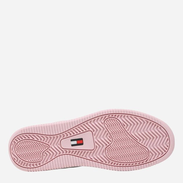 Buty sportowe damskie Tommy Jeans THIEN0EN02102TH2 38 Różowe z białym (8720643117584) - obraz 6