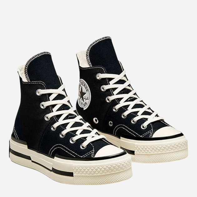 Жіночі кеди високі Converse Chuck 70 Plus A00916C 37.5 Чорні (194433752237) - зображення 2