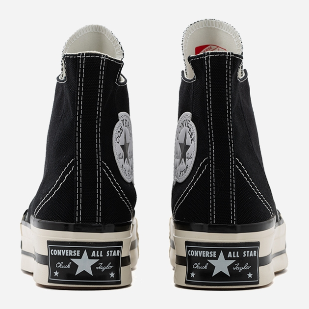 Жіночі кеди високі Converse Chuck 70 Plus A00916C 38 Чорні (194433752244) - зображення 5