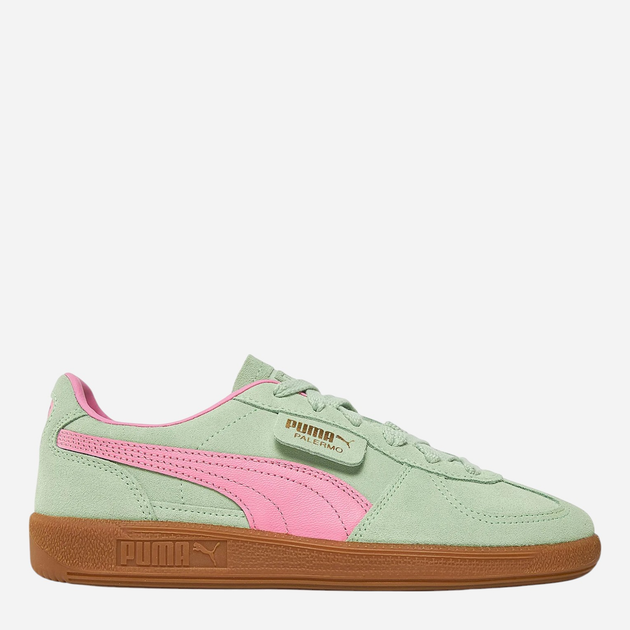 Жіночі кеди низькі Puma Palermo W 39646302 37 Зелені (4099685706709) - зображення 1