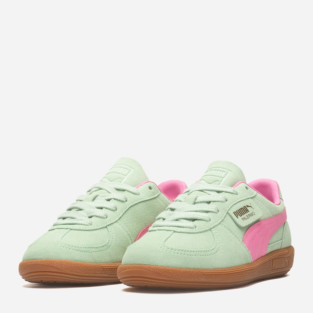 Жіночі кеди низькі Puma Palermo W 39646302 38.5 Зелені (4099685706730) - зображення 2