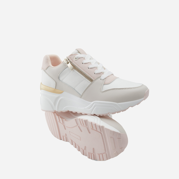 Sneakersy damskie na koturnie Call It Spring 13379148-270 38 (7.5US) 24.3 cm Jasno-beżowe (628155619528) - obraz 4