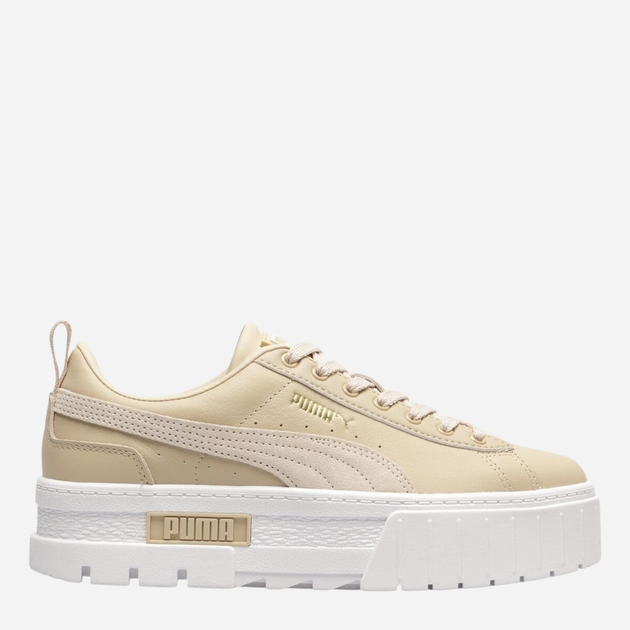 Sneakersy damskie na platformie Puma Mayze Lth Wn 38198336 36 (3.5UK) 23.5 cm Beżowe (4065454853363) - obraz 1