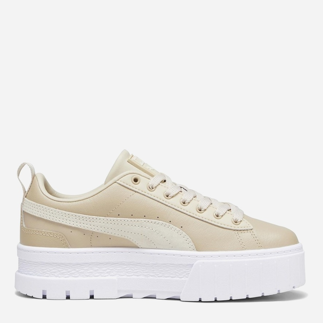Жіночі кеди низькі Puma Mayze Lth Wn 38198336 36 (3.5UK) 23.5 см Бежеві (4065454853363) - зображення 3