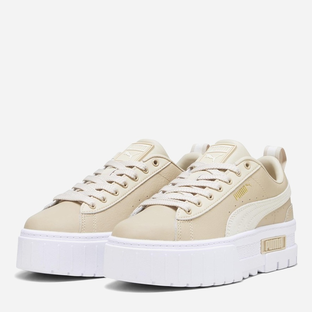 Sneakersy damskie na platformie Puma Mayze Lth Wn 38198336 37.5 (4.5UK) 24.5 cm Beżowe (4065454853387) - obraz 2