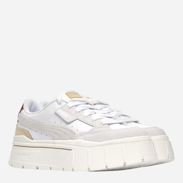 Жіночі кеди низькі Puma Mayze Stack Luxe Wns 38985306 40 (6.5UK) 25.5 см Білі (4099683396018) - зображення 4