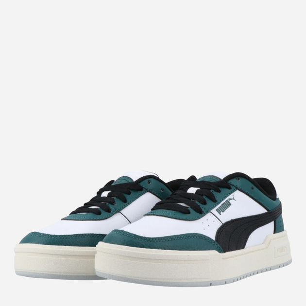 Sneakersy damskie do kostki Puma Ca Pro Sport Junior 394391-01 38 (5UK) 24 cm Biały/Zielony (4099683133590) - obraz 2