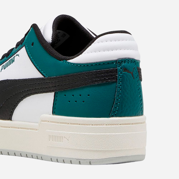 Жіночі кеди низькі Puma Ca Pro Sport Junior 394391-01 39 (6UK) 25 см Білий/Зелений (4099683133613) - зображення 6