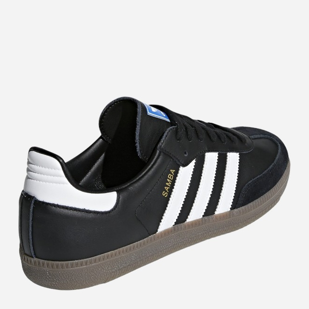 Жіночі кеди низькі adidas Originals Samba OG B75807 40.5 (7UK) 25.5 см Чорні (4059811988454) - зображення 4