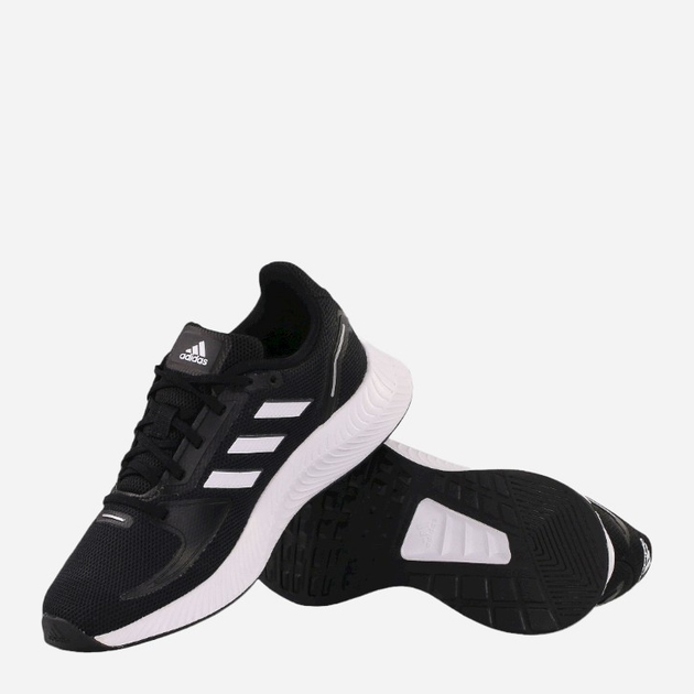 Жіночі кросівки для бігу adidas Runfalcon 2.0 W FY5946 40.5 Чорні (4064041429769) - зображення 5